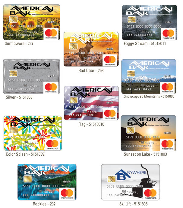 American Bank Personal Debit Cards, Mastercard®