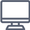 icon of a desktop computer