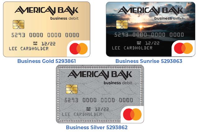 American Bank Business Debit Cards
