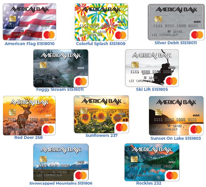 American Bank Personal Debit Cards